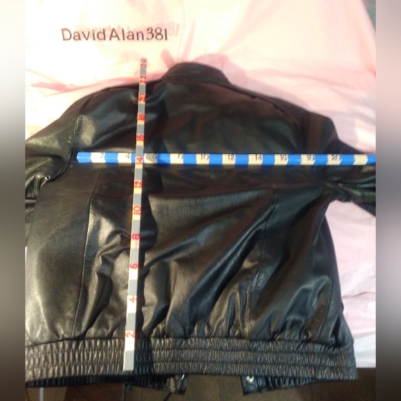 Vintage Berman's Classic Black Leather with Liner ° - Picture 12 of 14